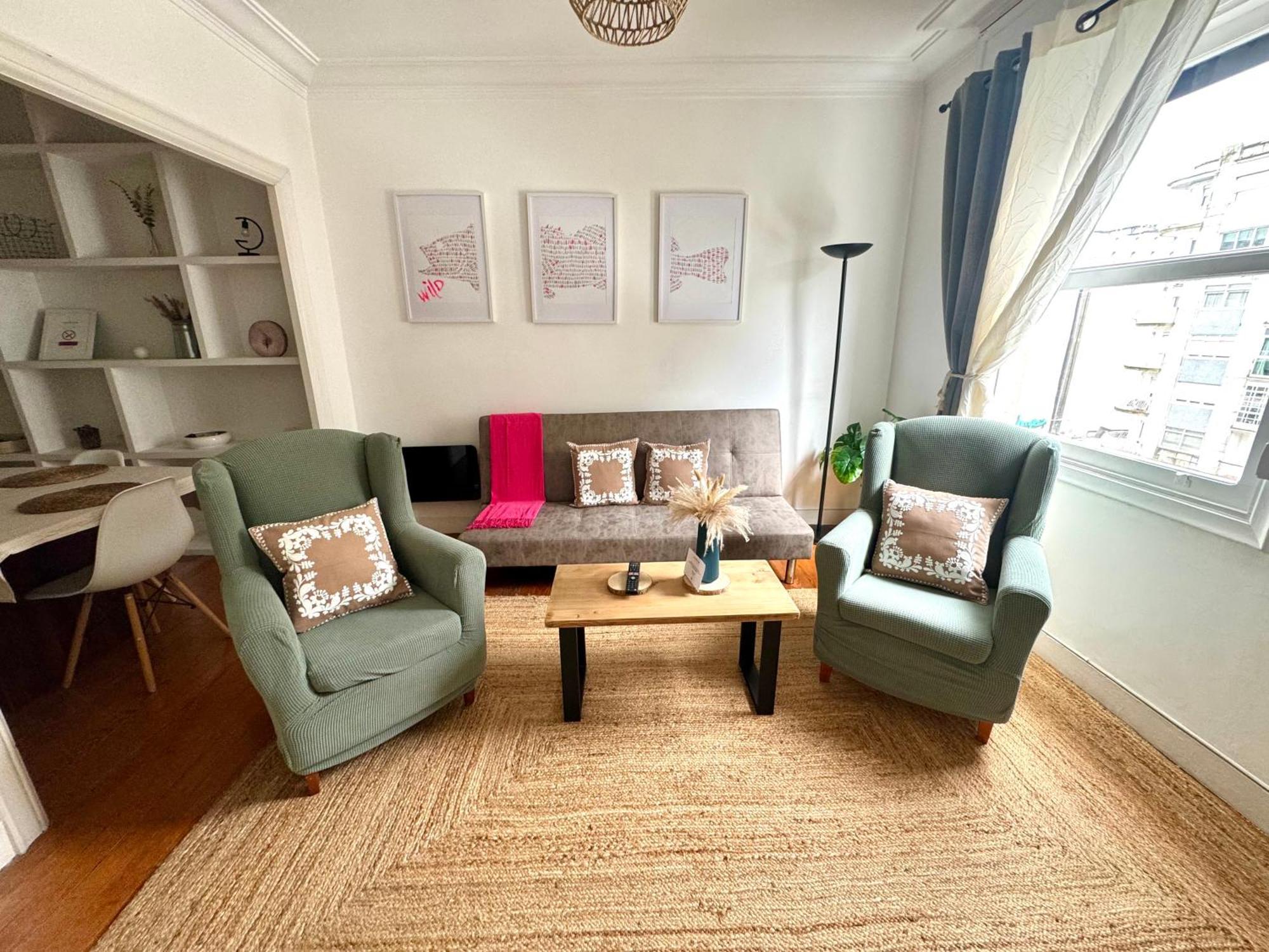 Marukichan, Apartamento En El Centro De 比戈 外观 照片
